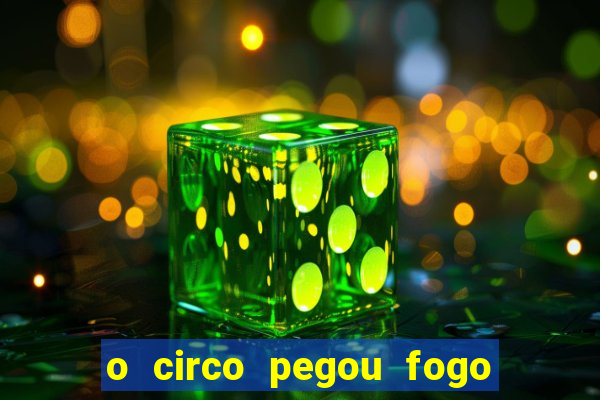 o circo pegou fogo música infantil